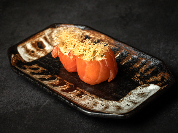 Salmon Tobiko Truffle