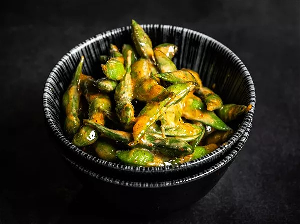 Spicy Edamame Soybeans