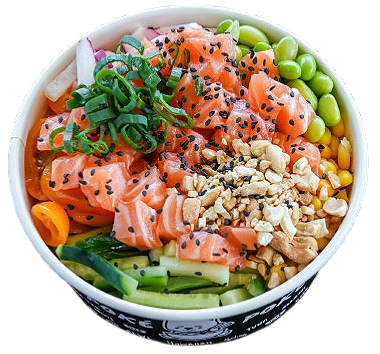 Pokebowl zalm (GLUTENVRIJ)