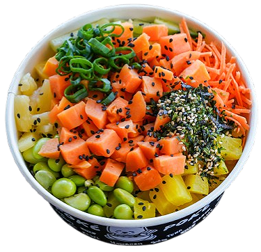 Poké bowl veggie