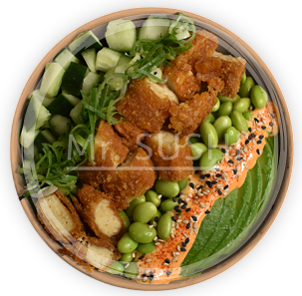 Poke Bowl Spicy Chick*n