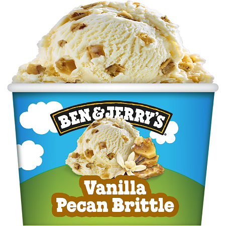 Ben & Jerry's Vanilla Pecan Brittle 100ml