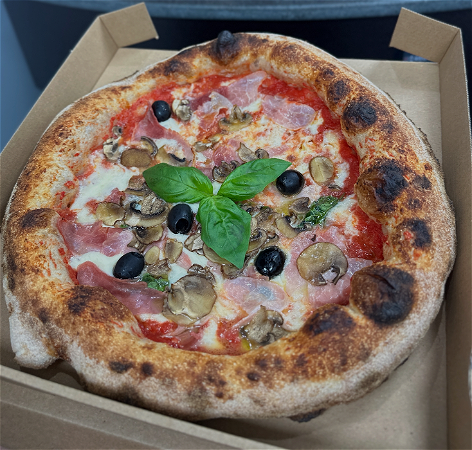 Cotto e funghi classica