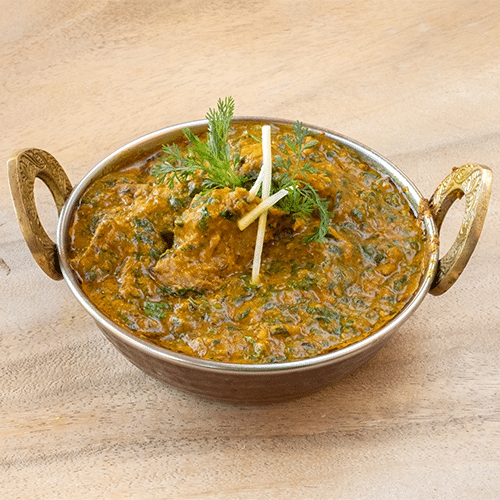 Palak gosht licht pittig