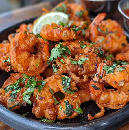King prawn pakora