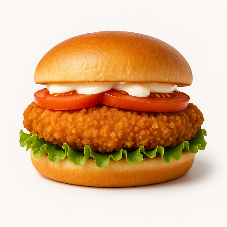 Broodje Crispy Chickenburger