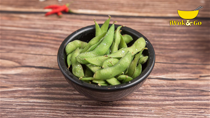 Edamame (gekookte sojabonen)