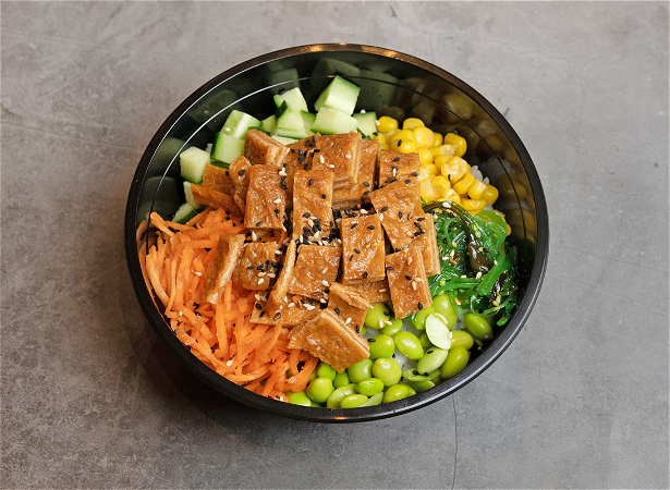 Poké bowl veggie