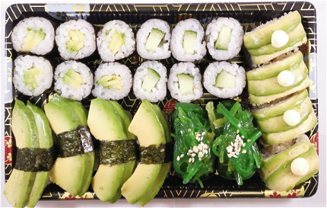 Sushi Box Green SPecial 22st