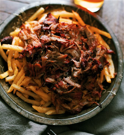 Cheese Fries Pulled Beef