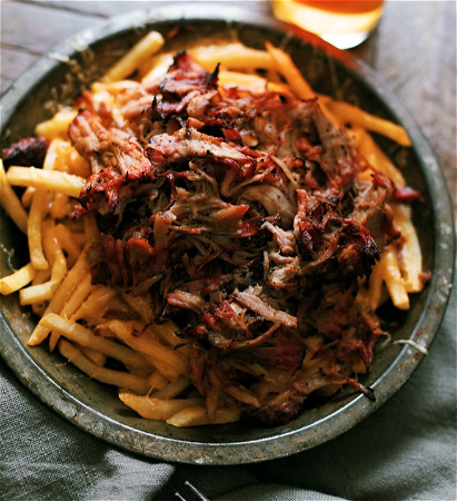 Cheese Fries Pulled Beef XL