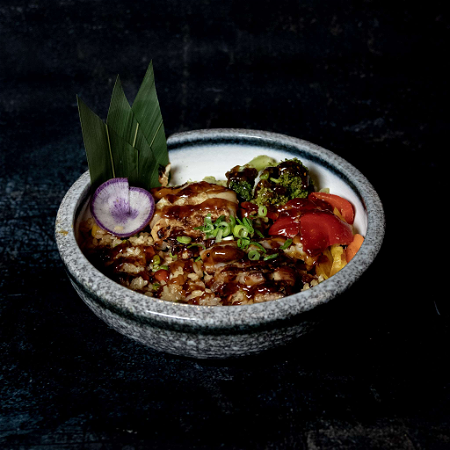 10. Kip teriyaki bowl