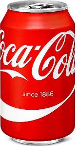 Blikje 33cl Coca Cola