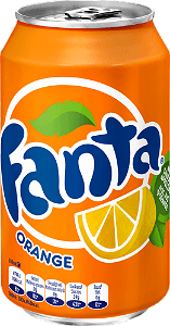 Blikje 33cl Fanta Orange