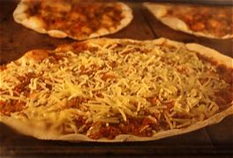 Turkse pizza met kaas