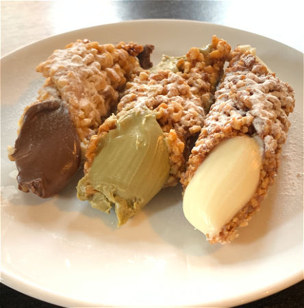 Cannoli croccanti