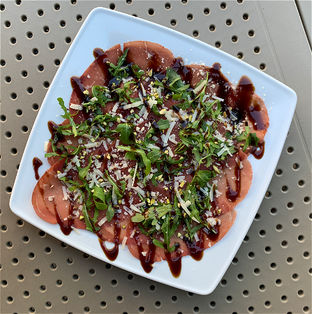 Specialiteit: Carpaccio di bresaola