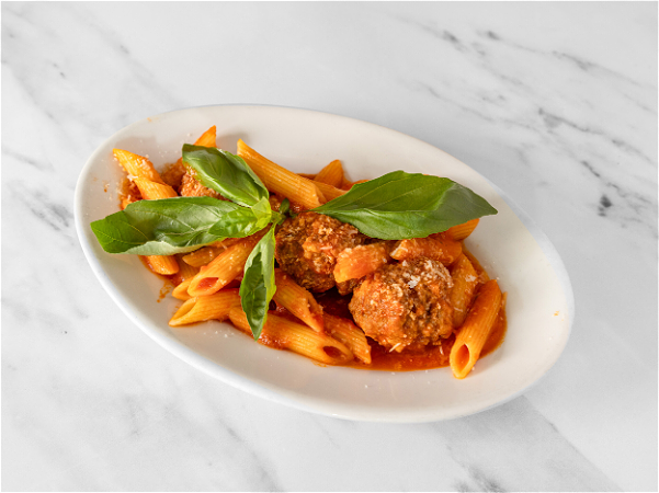 Pasta & polpette (kinder portie)
