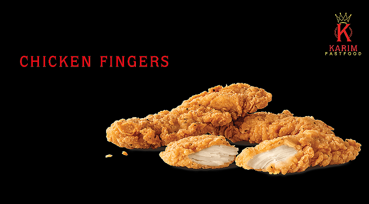 Chicken finger menu
