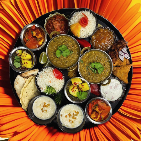 Kashmiri Vegetarische Special Menu 