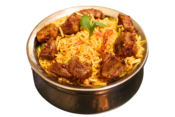 Rund (beef) Biryani