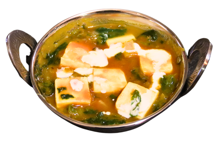 Saagwala  Paneer ( Palak Paneer)