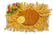 Schnitzel menu