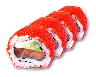 Salmon wasabi maki