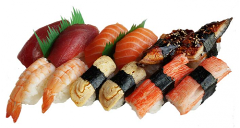 Sushi nigiri, 12 stuks