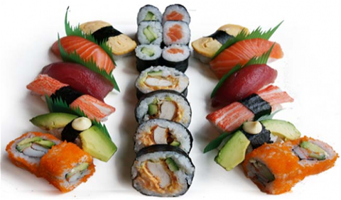 Sushi mix, 24 stuks