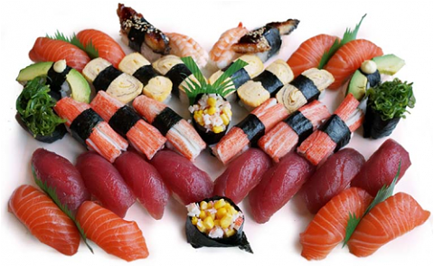 Sushi nigiri/gunkan, 38 stuks