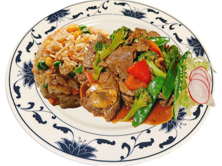 Beef met oestersaus