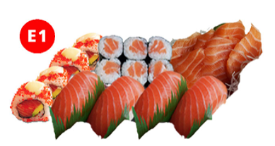 Kimono voor salmon lovers