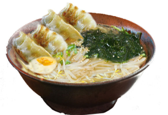 Miso Pork Gyoza ramen