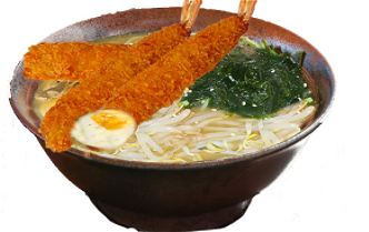 Miso Ebui Fry ramen