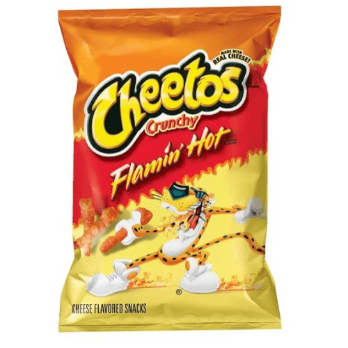 Cheetos flaming hot