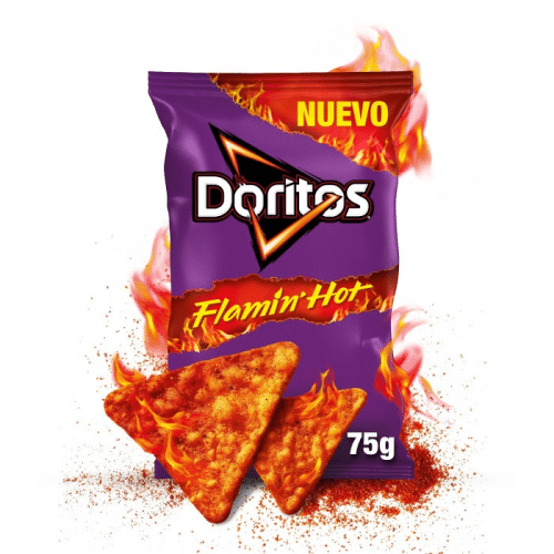 Doritos flaming hot mini