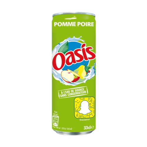 Oasis groen 330ml