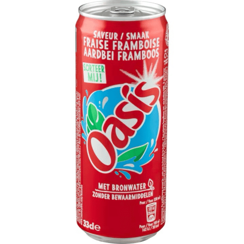 Oasis rood 330ml