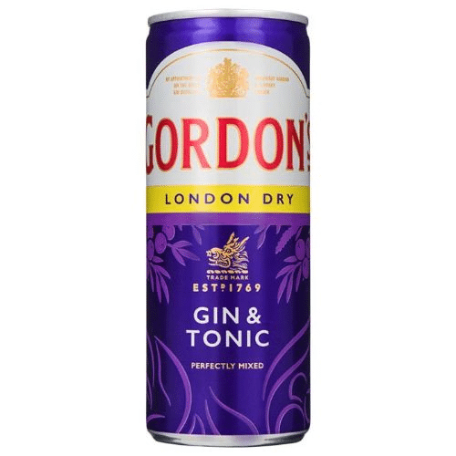 Gordon's gin and tonic 250ml