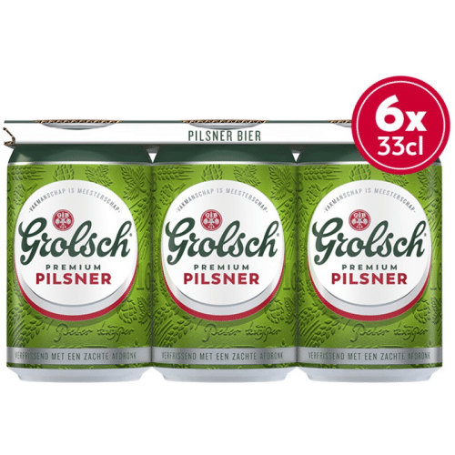 Grolsch 6-pack 330ml