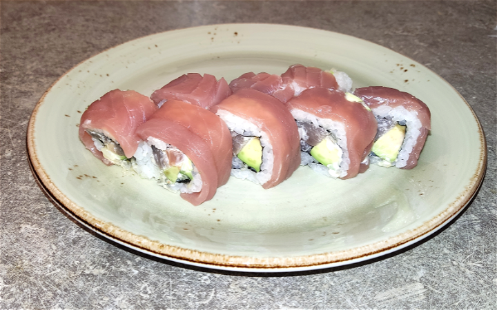 kiraku tuna inside out roll (8 st)