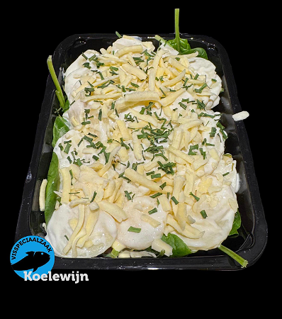 NIEUW!!! Spinazie zalm ovenschotel 