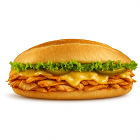 Broodje kip cheesy döner