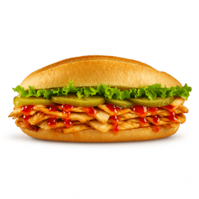 Broodje kip döner sweet chili kiss