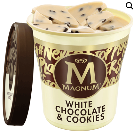 Magnum Double White Chocolate & Cookie 440ml