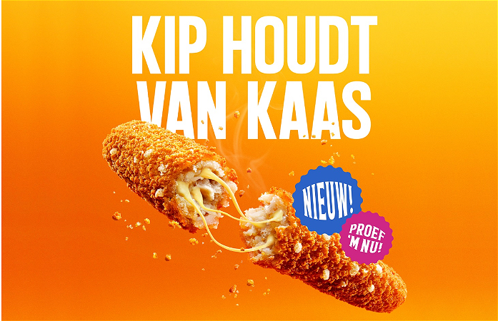 Nieuw bij ons de Kaas Kipkorn