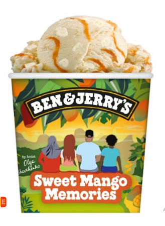 Ben & Jerry’s Sweet Mango Memories