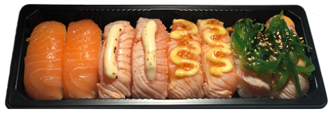 Salmon nigiri box