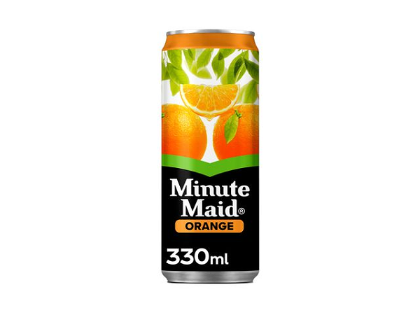 Minute Maid orange juice (blik)